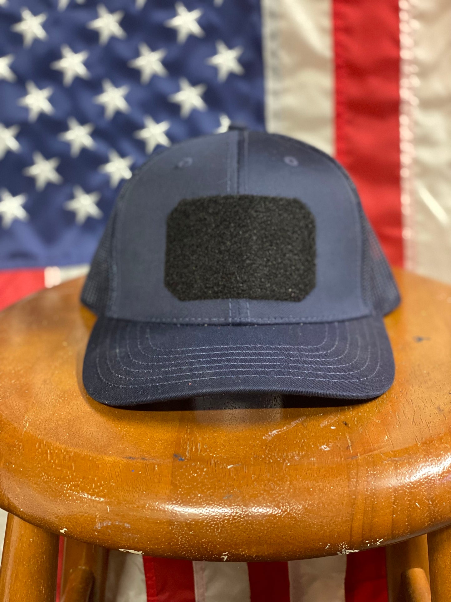 Leather Passport Velcro Hat